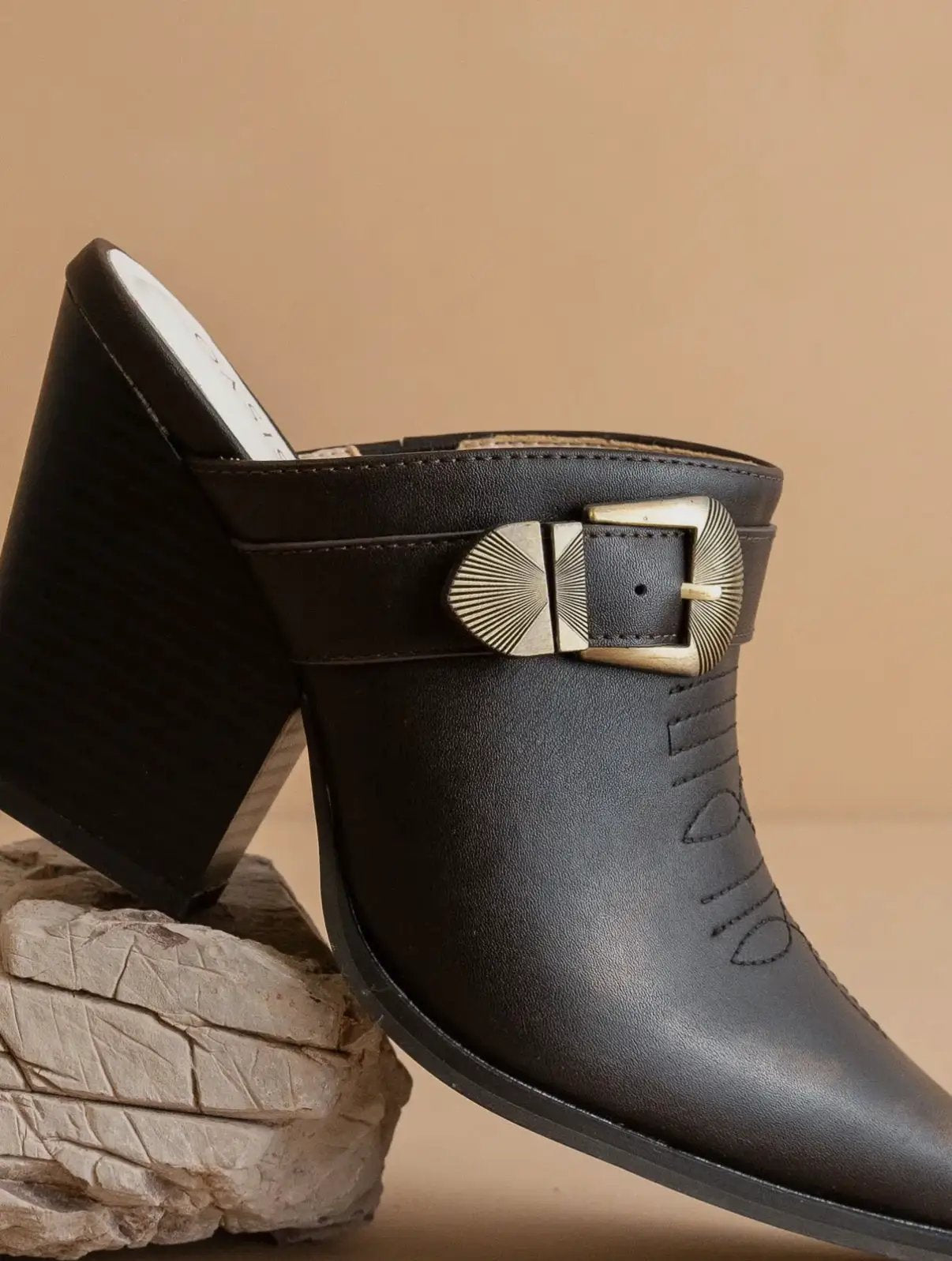 OASIS SOCIETY The Dixie Mule with Buckle Detail - Boots