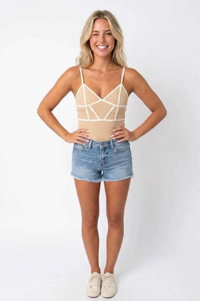 Le Lis The Outline of You Bodysuit - Bodysuits