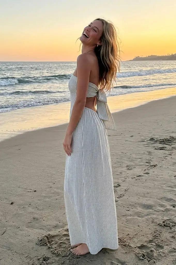 Klesis The Seaside Stroll Maxi Dress - Dresses