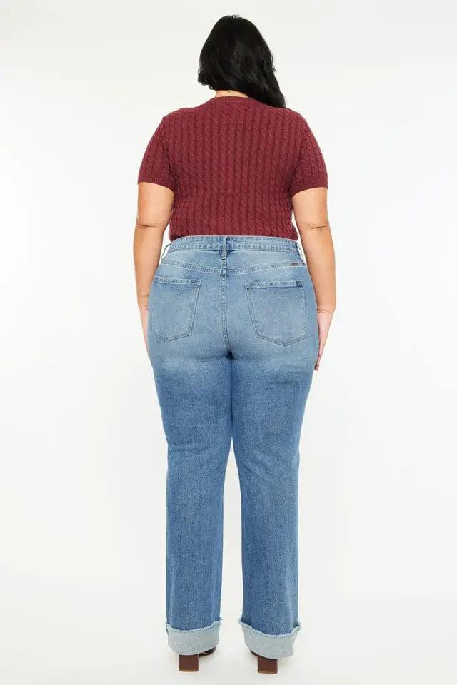 KanCan KanCan Halle High Rise Straight PLUS Denim Jeans - Jeans