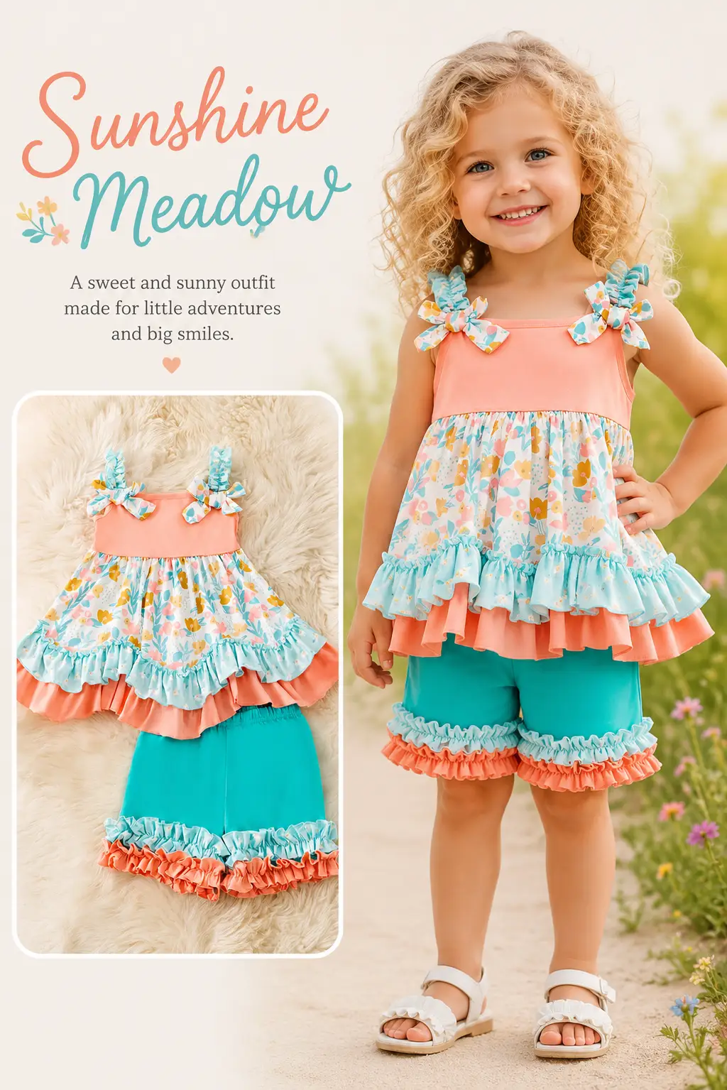 Kids Charm Online The Sunshine Meadow Set - Baby & Toddler Outfits