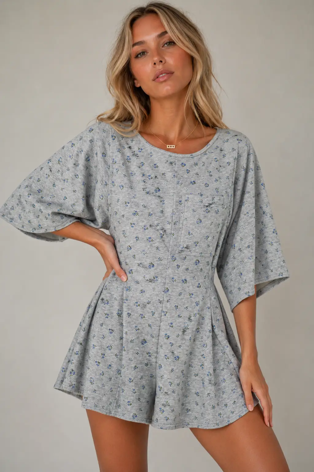 Klesis The Easy Bloom Pocket Romper - One-Pieces