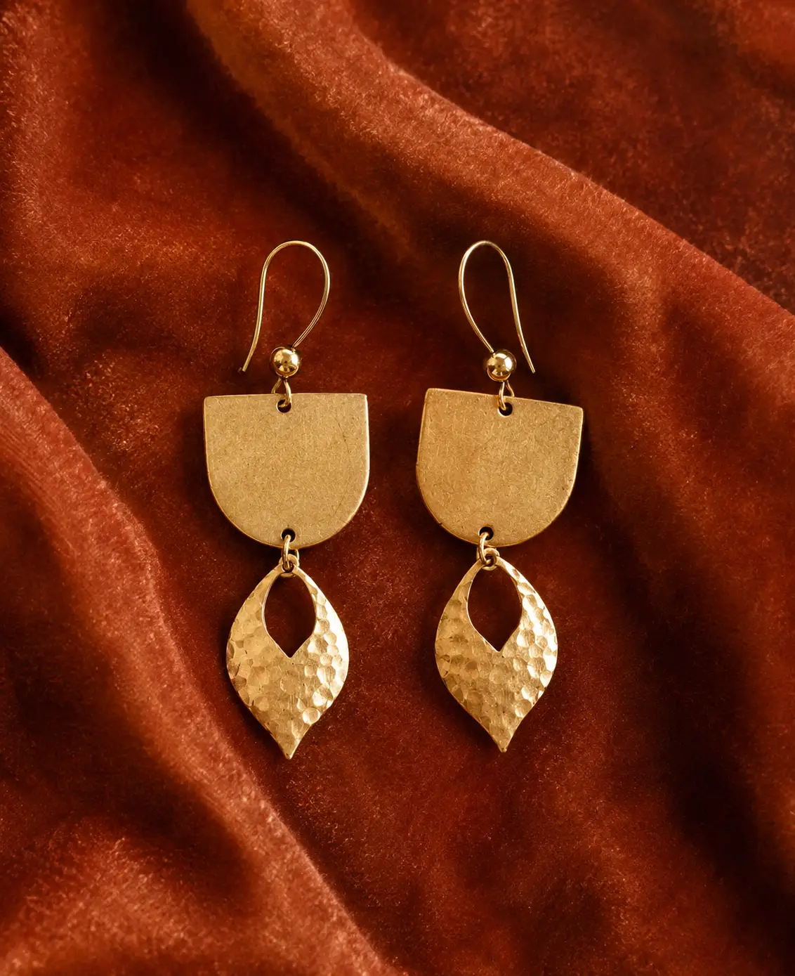 Adri’s The Golden Mesa Earrings - Earrings earrings