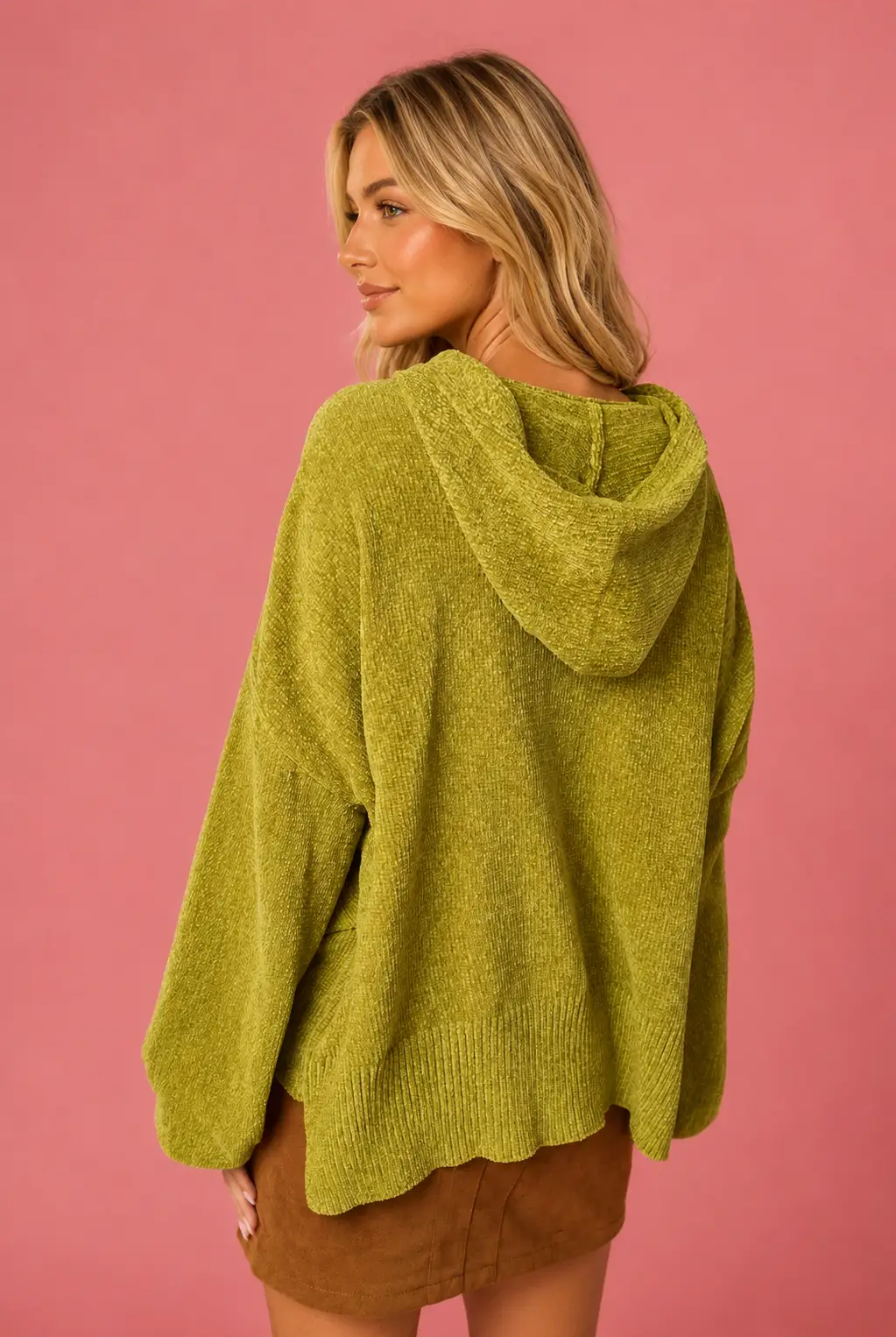 Papermoon The Easy Street Oversized Button Knit Sweater - Sweaters