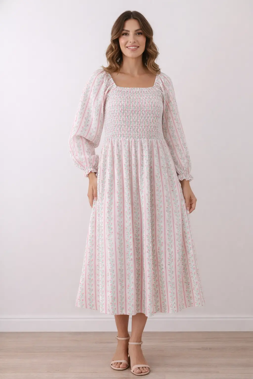 Honeydew The Tulip Time Mama’s Little Garden Smocked Dress - MOMMY - Dresses