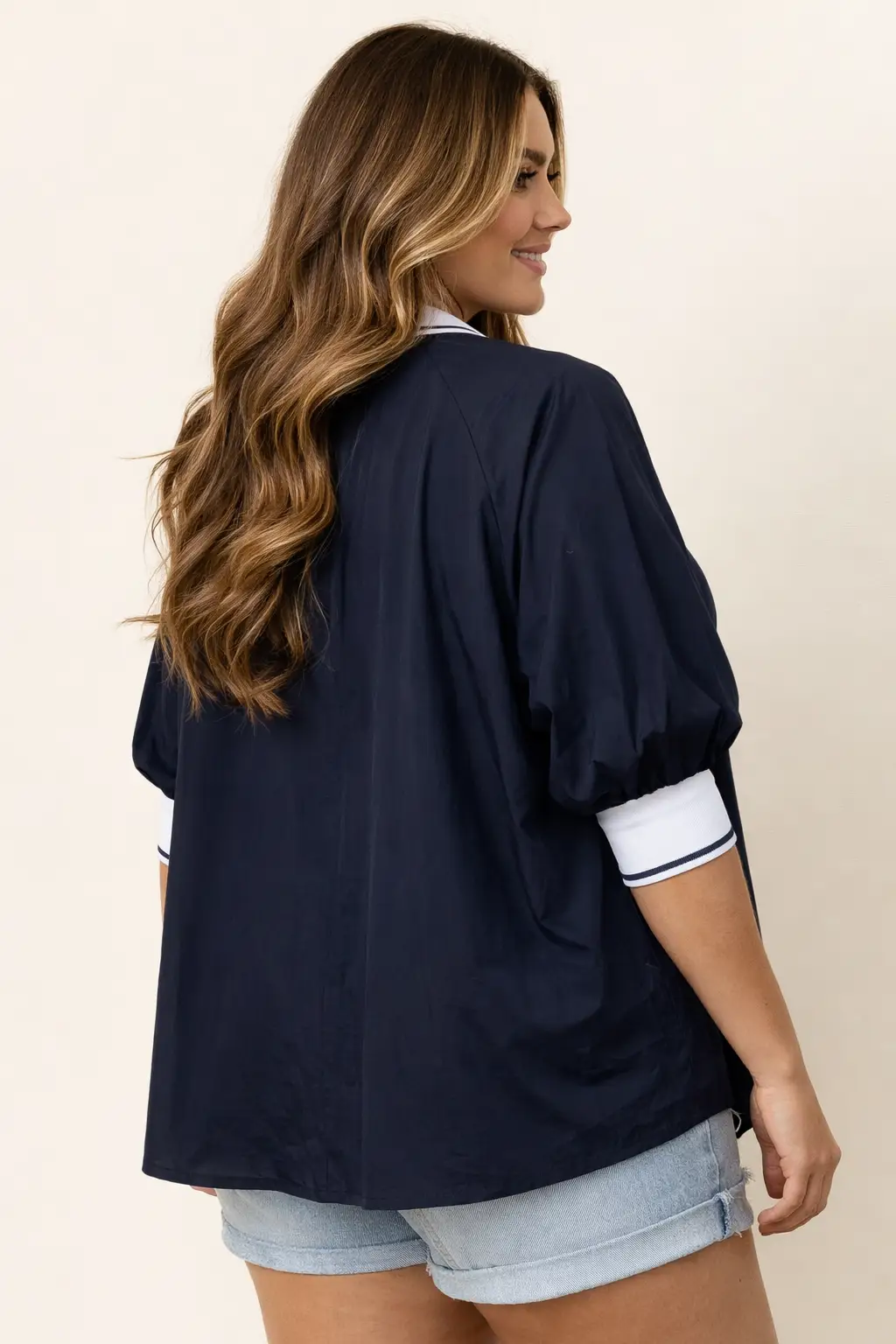Haptics The Seabreeze Zip Pullover – Curvy - Blouses