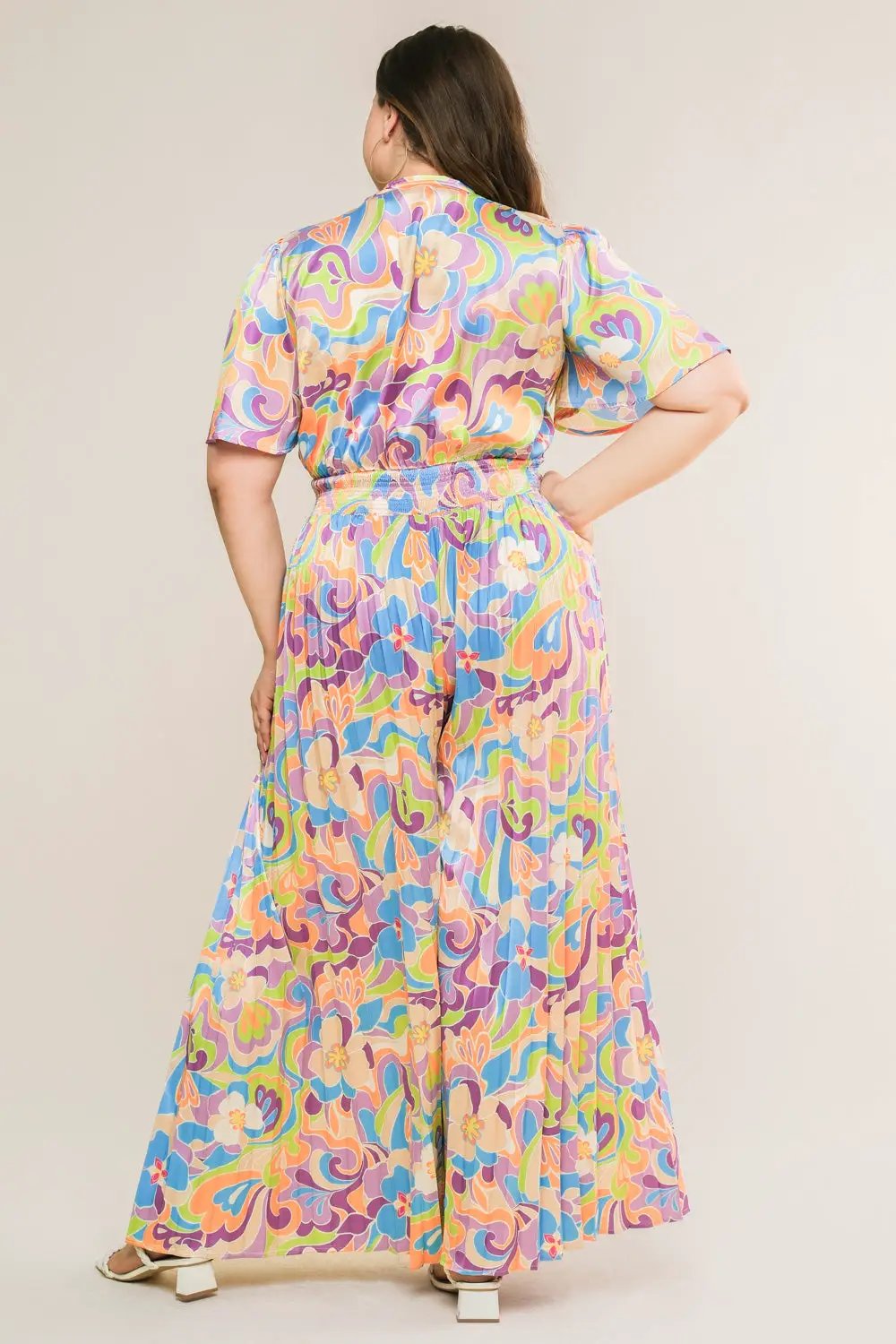 FLYING TOMATO The Secret Place Woven Jumpsuit: Regular & Curvy - One-Pieces