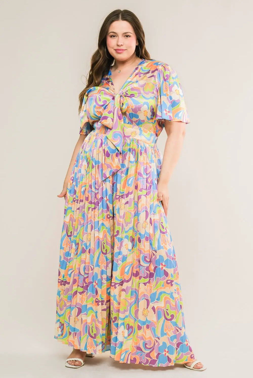 FLYING TOMATO The Secret Place Woven Jumpsuit: Regular & Curvy - One-Pieces