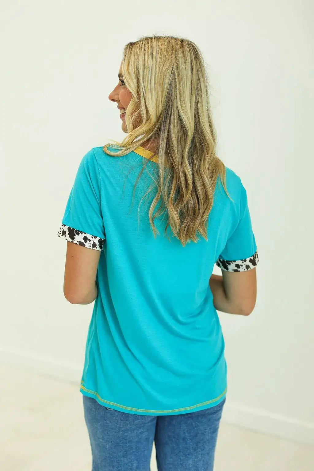 Grace & Emma Country Bumpkin Western Ringer Tee - T-Shirts