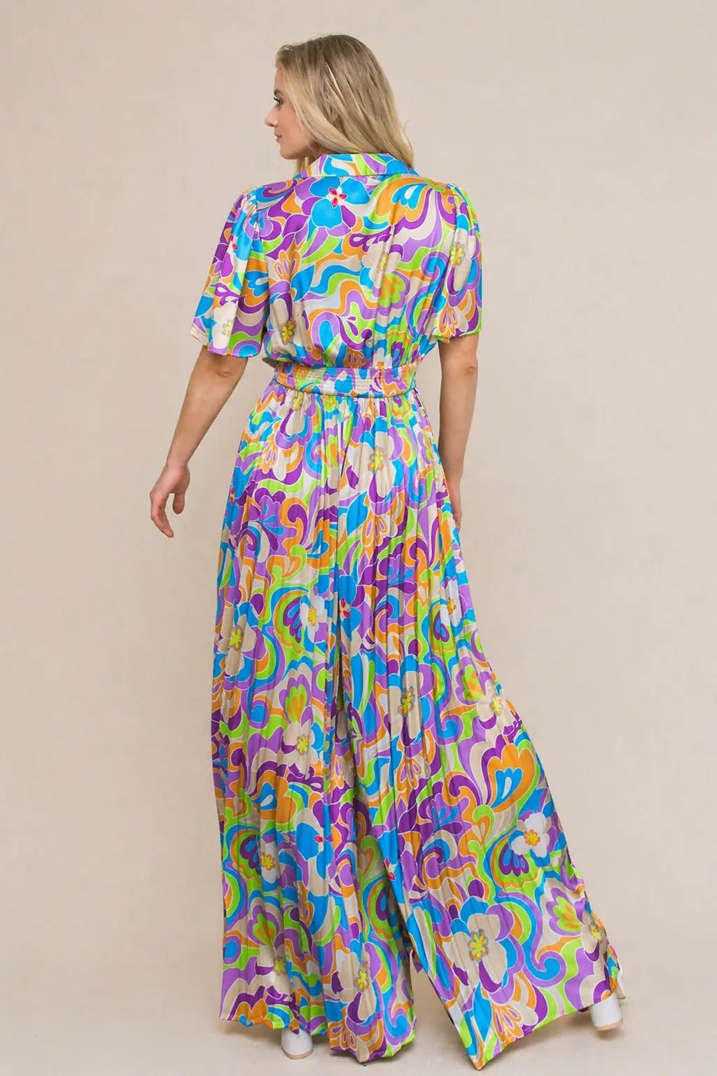 FLYING TOMATO The Secret Place Woven Jumpsuit: Regular & Curvy - One-Pieces