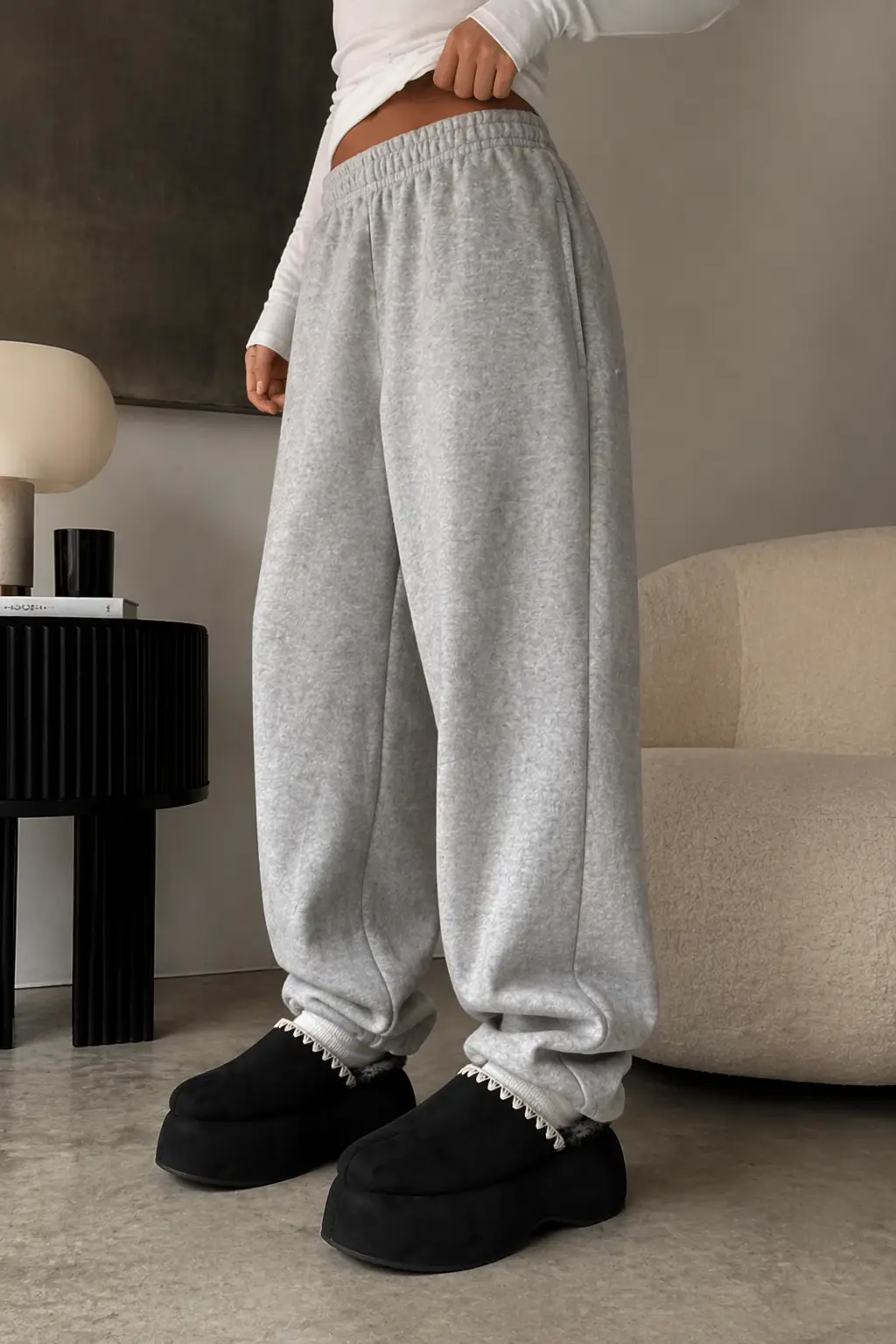Shu Shop Shu Shop LARISSA: Black - Slippers