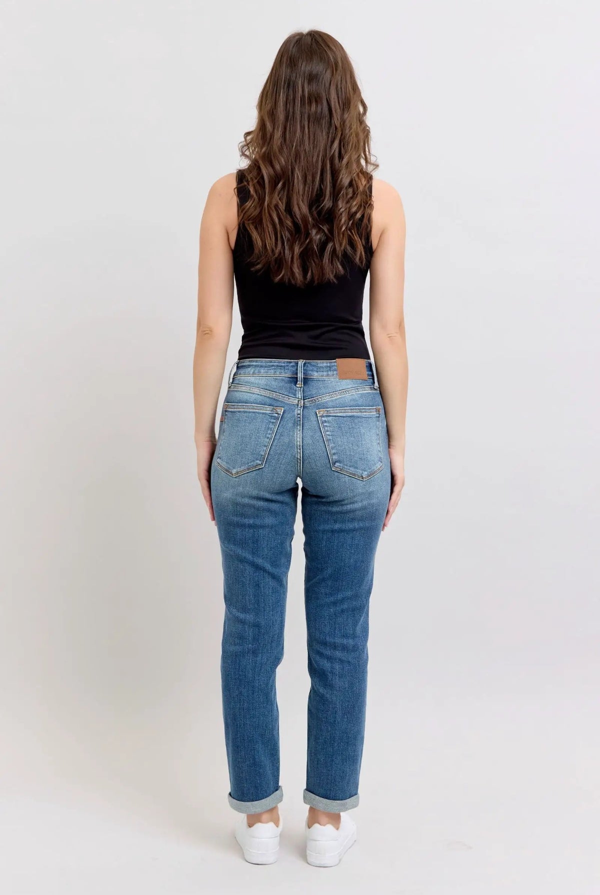 Judy Blue Judy Blue Mid Rise Vintage Boyfriend Jeans – REGULAR & PLUS Sizes - Jeans judy blue boyfriend jeans