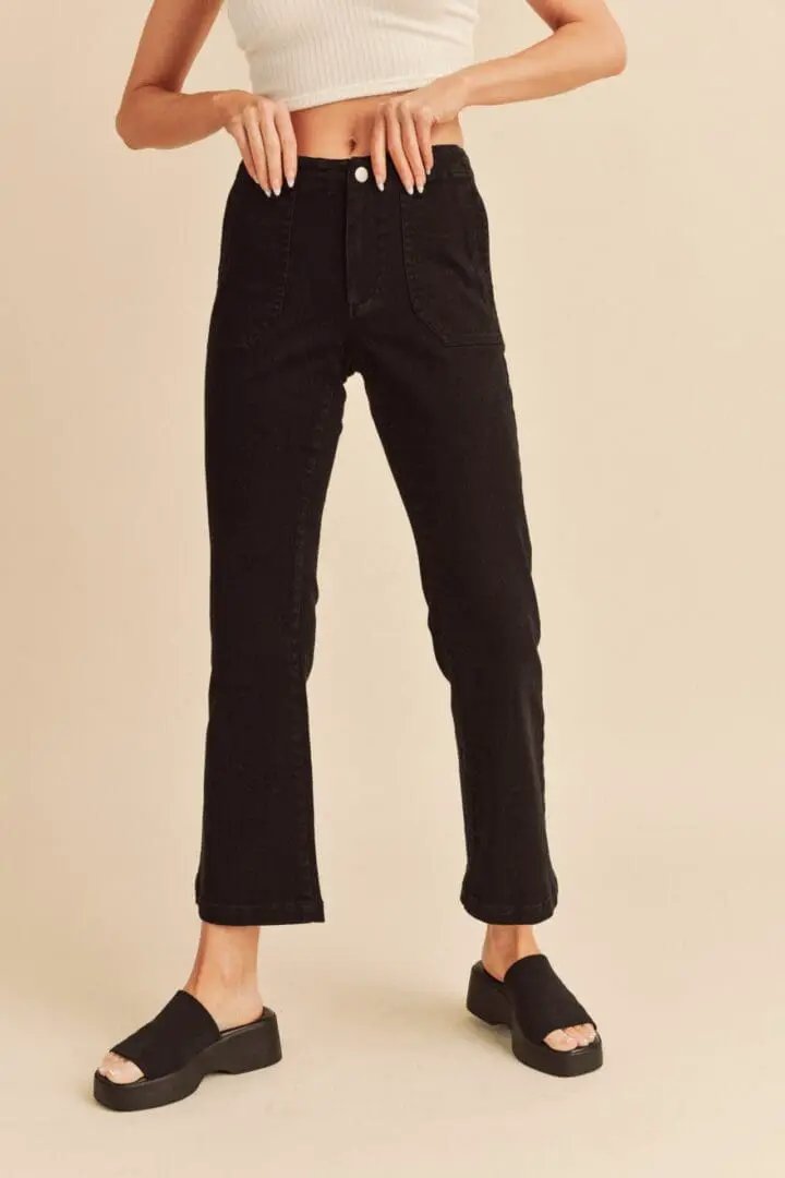 AEMI + CO Janesa Denim Pants - Jeans