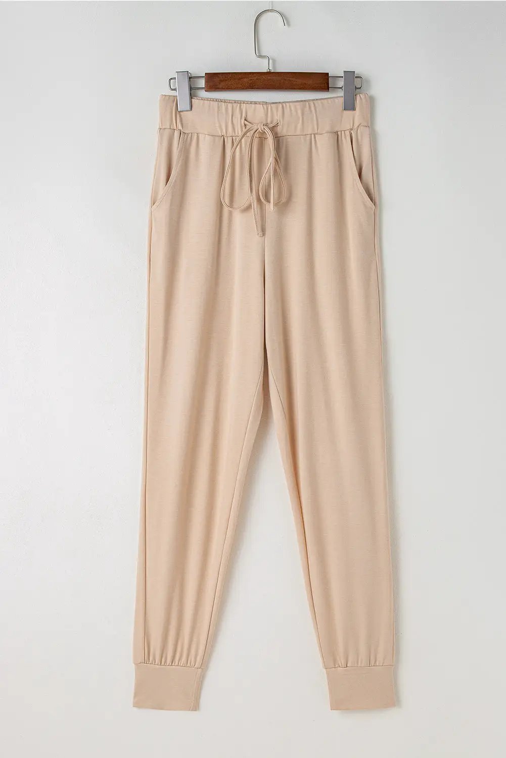 Grateful Threads Boutique Parchment Split Long Cardigan and Skinny Pants Lounge Set - Loungewear