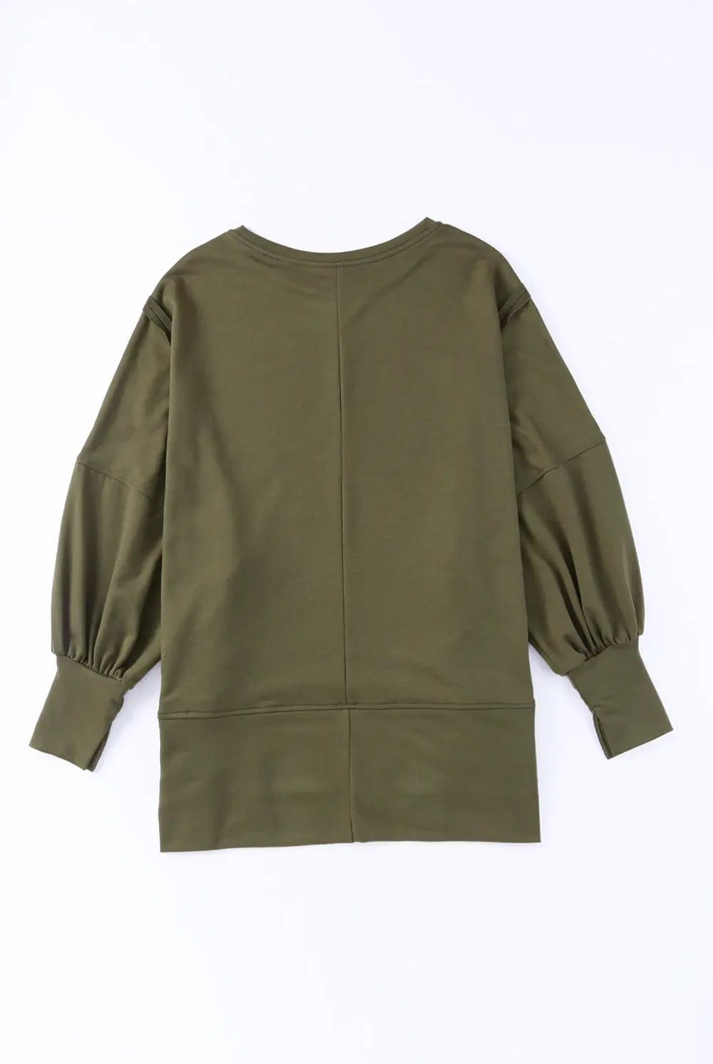 Grateful Threads Boutique Olive You Forever Oversized Top - Sweatshirts Top
