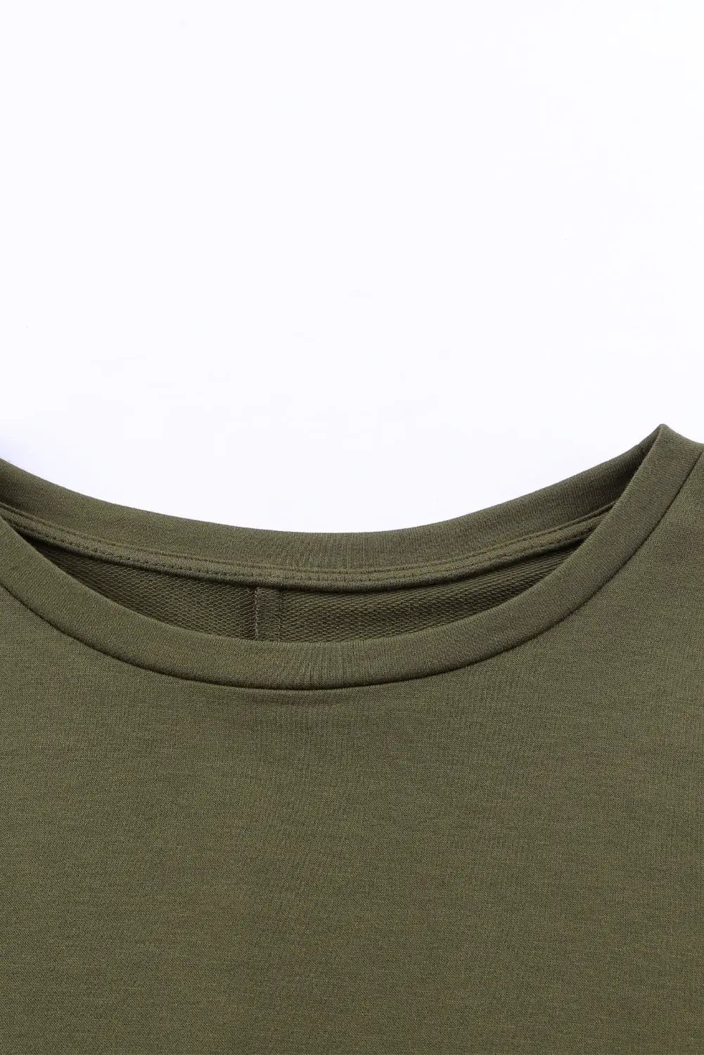Grateful Threads Boutique Olive You Forever Oversized Top - Sweatshirts Top