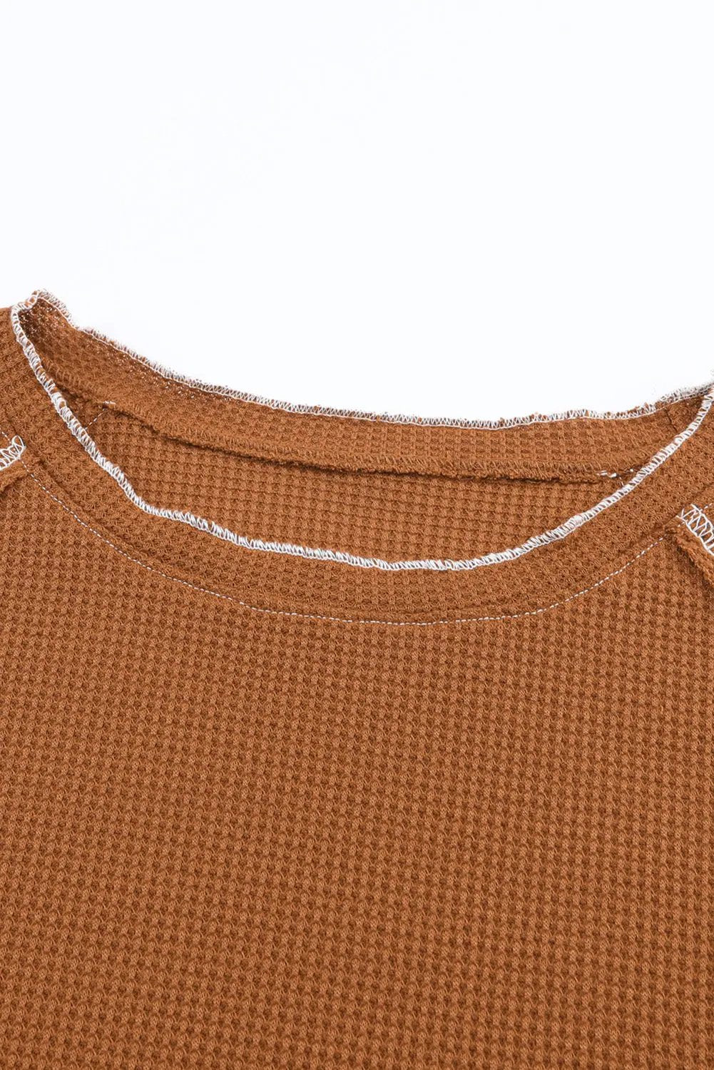 Grateful Threads Boutique Textured Round Neck Long Sleeve Top - Shirts Textured Round Neck Long Sleeve Top