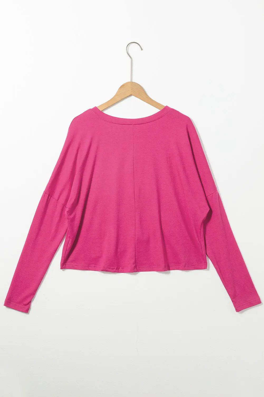 Grateful Threads Boutique The Pink Poppy Cropped V - T-Shirts