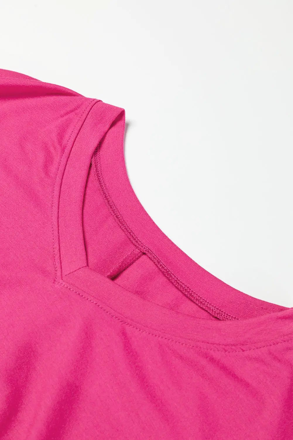 Grateful Threads Boutique The Pink Poppy Cropped V - T-Shirts