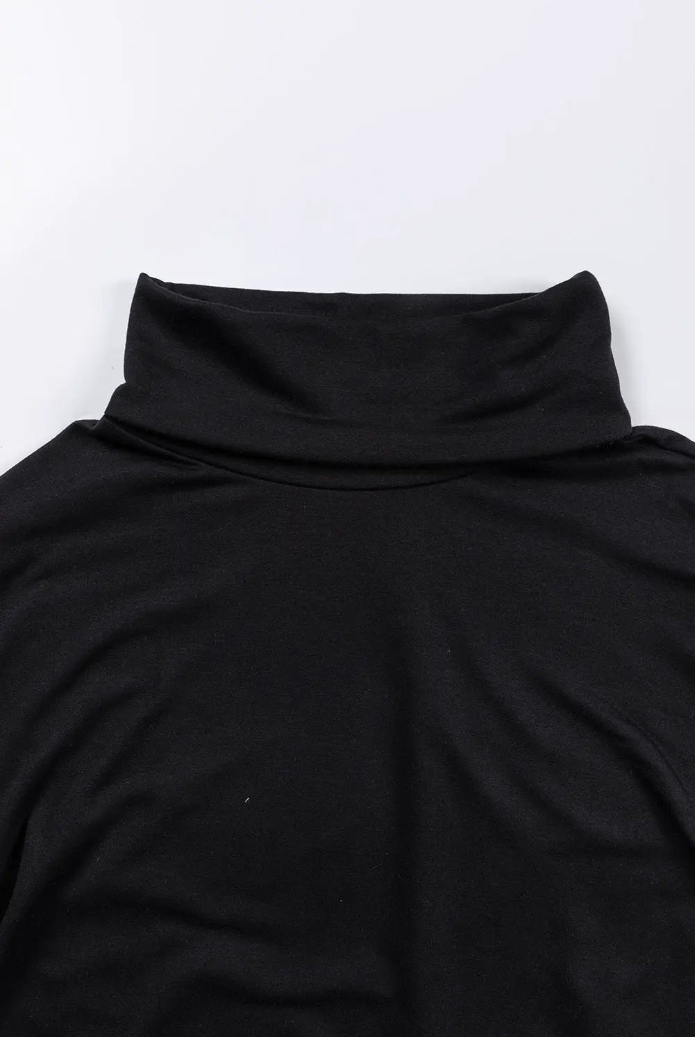 Grateful Threads Boutique Black Cowl Neck Shift Tunic Top - Clothing Tops