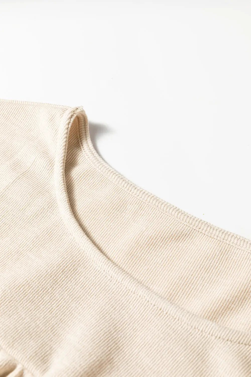 Grateful Threads Boutique Driftwood Dreams Drop Shoulder Top - Sweaters Jet Stream Textured Pleated Drop Shoulder Long Sleeve Knit Top