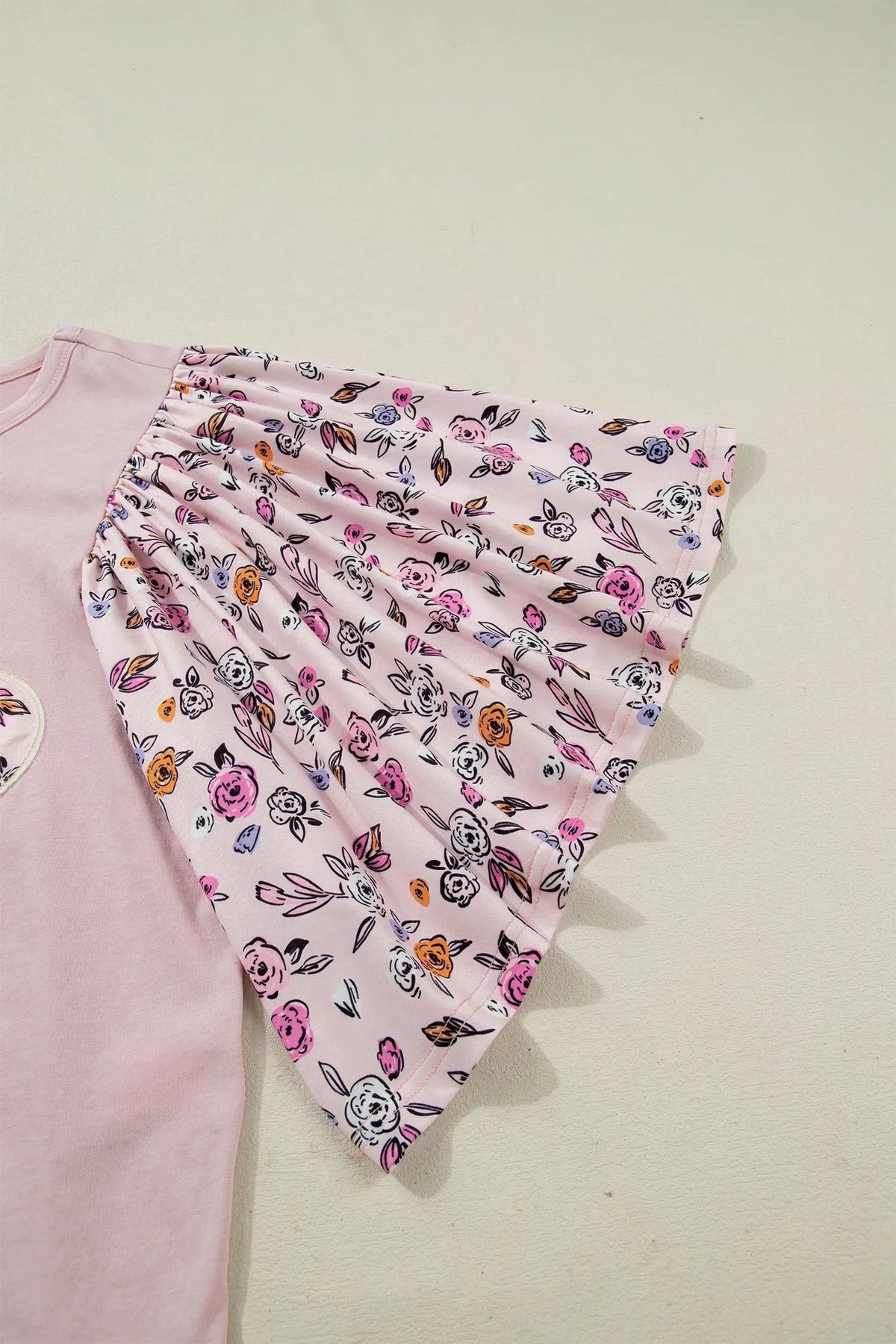 The Flora Blouse - Pink — view 4