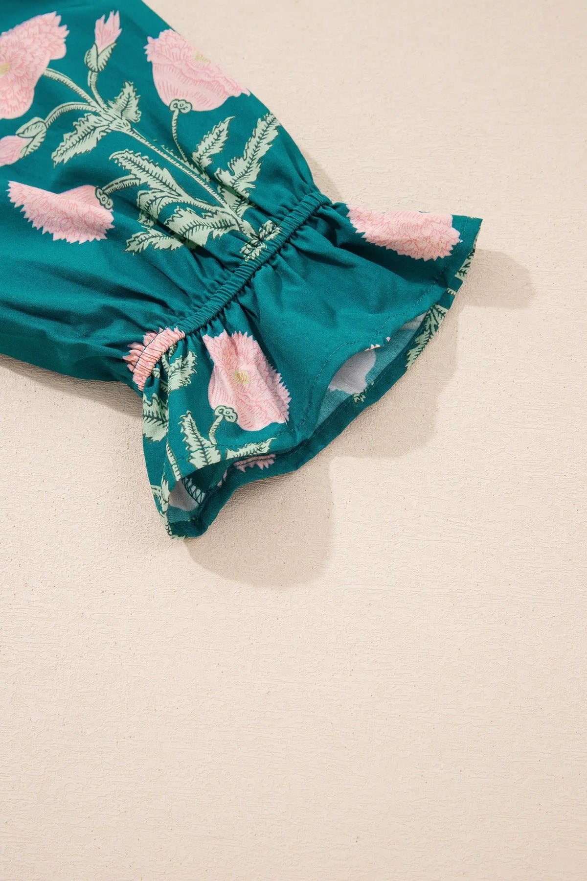 The Thea Blouse - Green — view 6