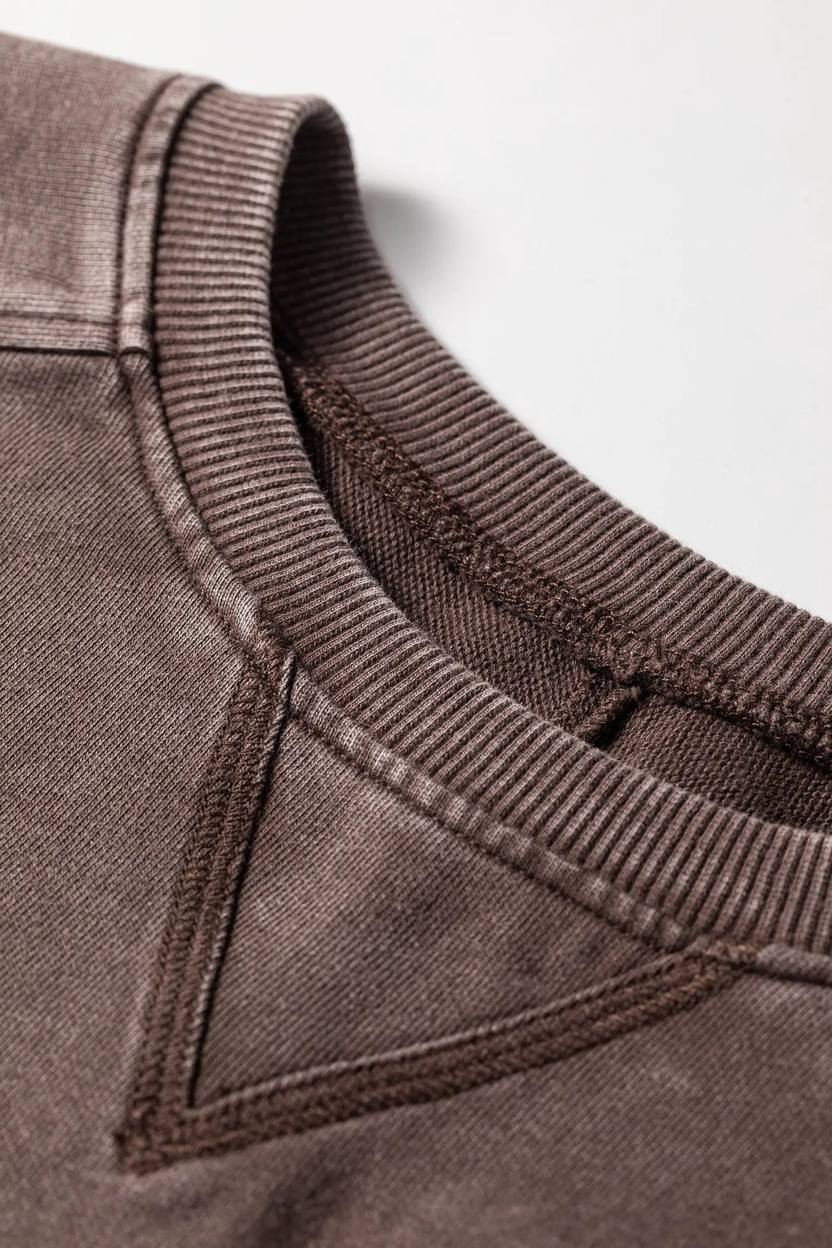 The Maren Long Sleeve Top - Dark Brown — view 5