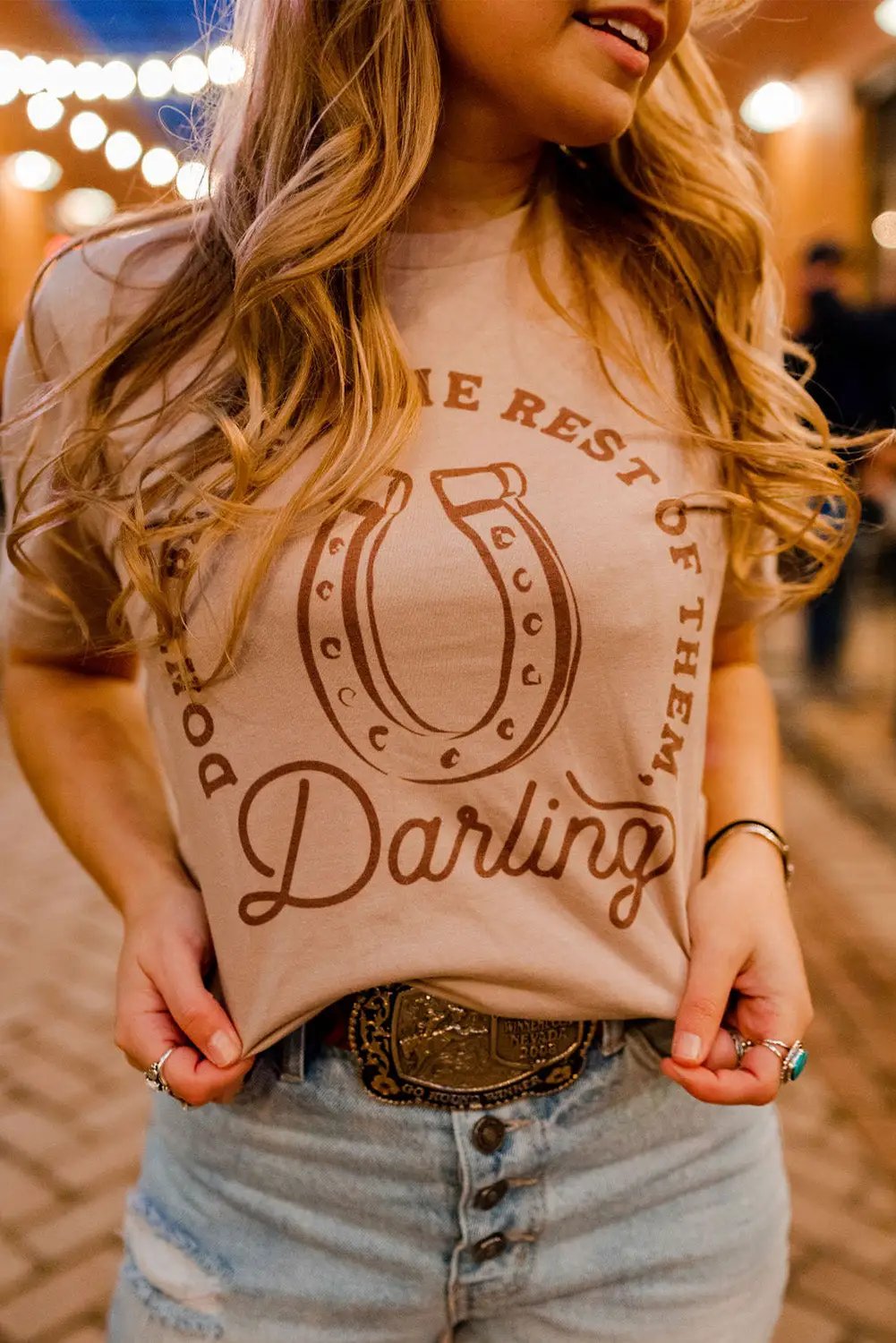 Grateful Threads Boutique Khaki "DO NOT BE LIKE THE REST OF THEM DARLING" Graphic Tee - T-Shirts Khaki DO NOT BE LIKE THE REST OF THEM Darling Graphic Tee