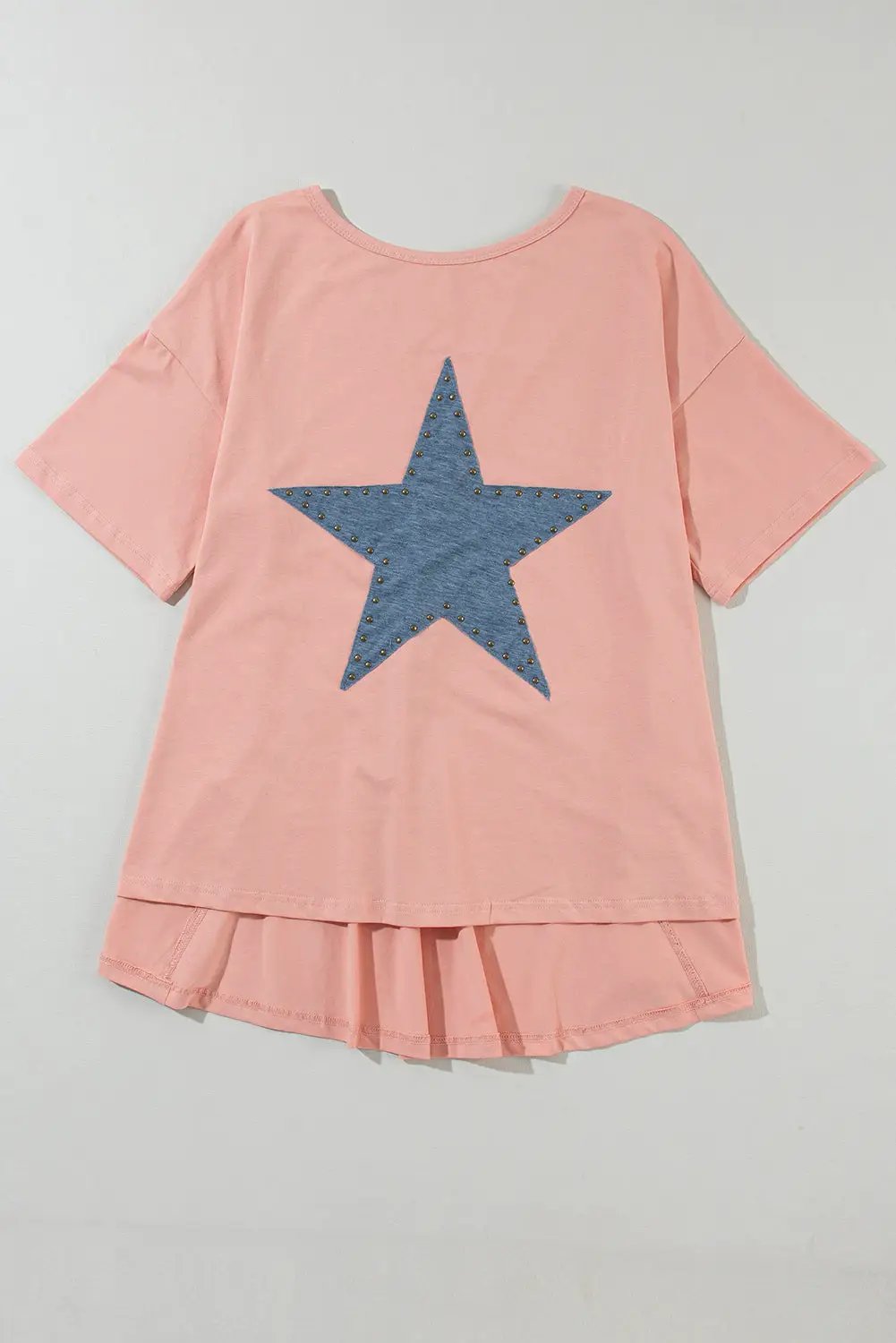Grateful Threads Boutique Apricot Pink Mineral Wash Tee - T-Shirts Star Tee