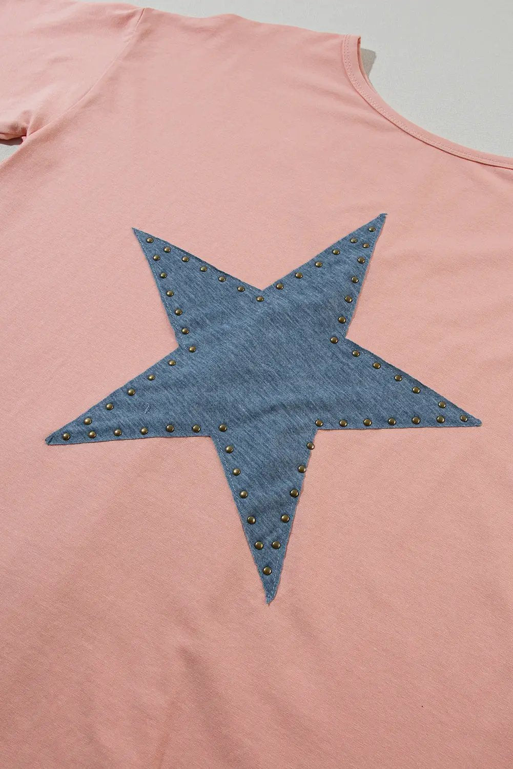 Grateful Threads Boutique Apricot Pink Mineral Wash Tee - T-Shirts Star Tee