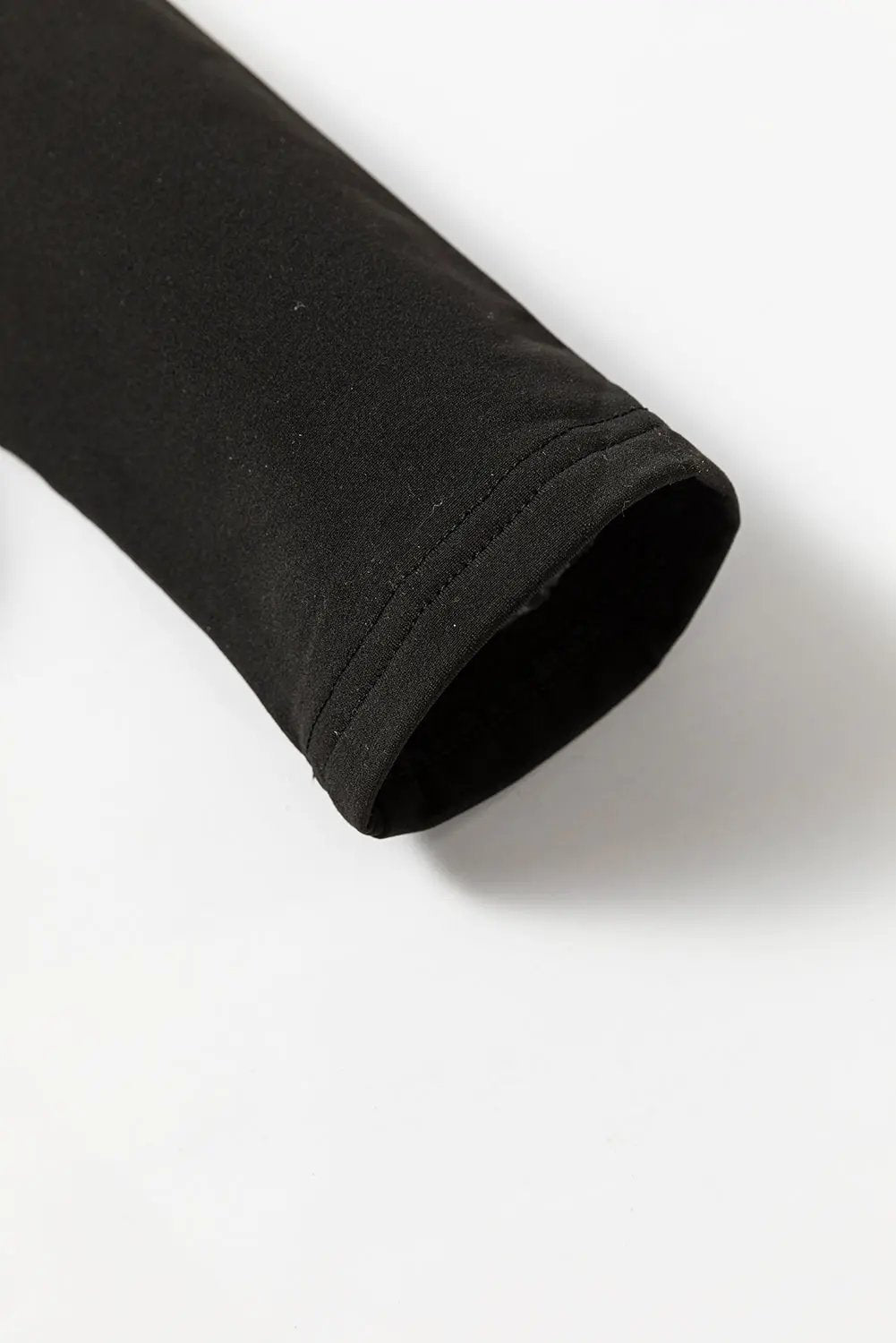 Grateful Threads Boutique Black Scoop Neck Slim Fit Thermal Top - Shirts
