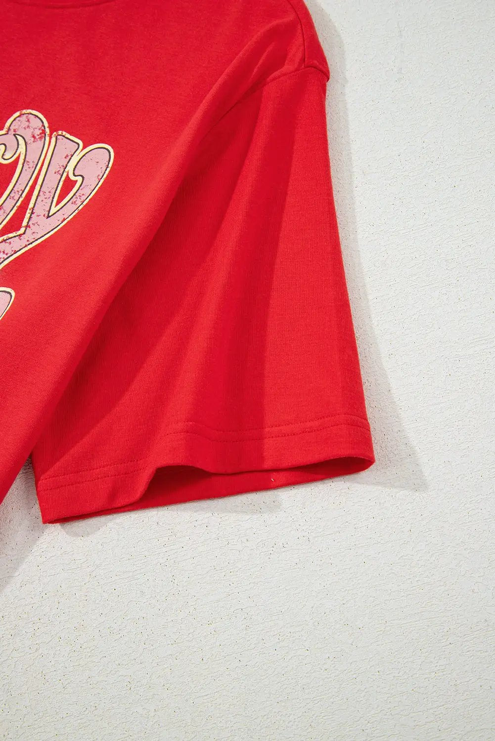 Grateful Threads Boutique "Take Me Away" Western Loose Tee - T-Shirts cowboy take me away red tee