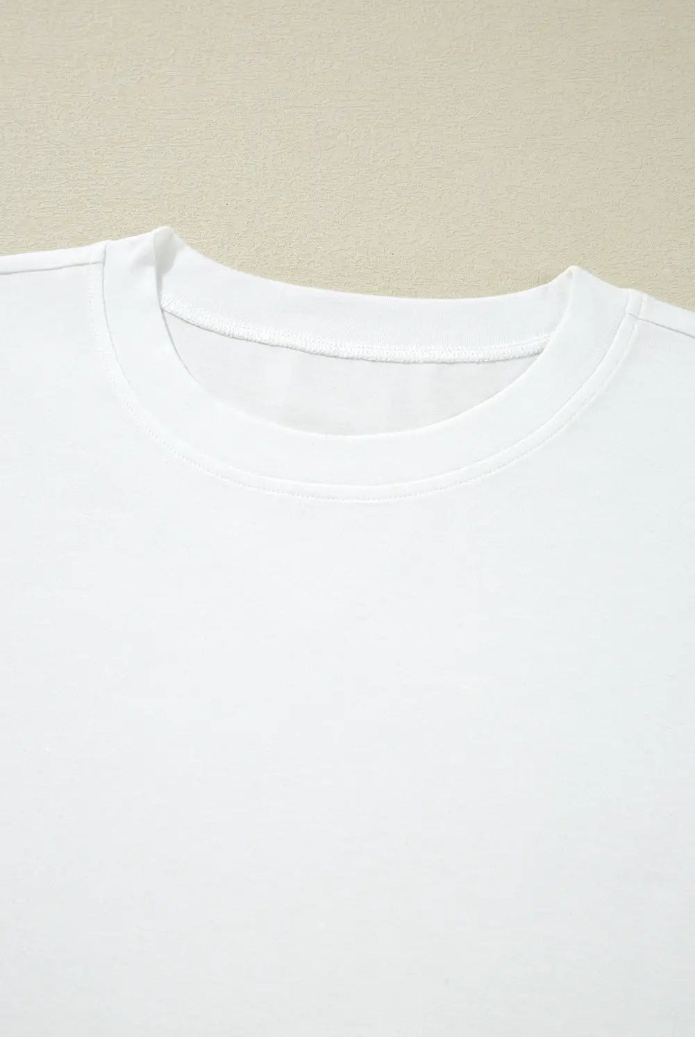 Grateful Threads Boutique White Lace Long Sleeve Insert Drop Shoulder Tee - T-Shirts lace sleeve white tee