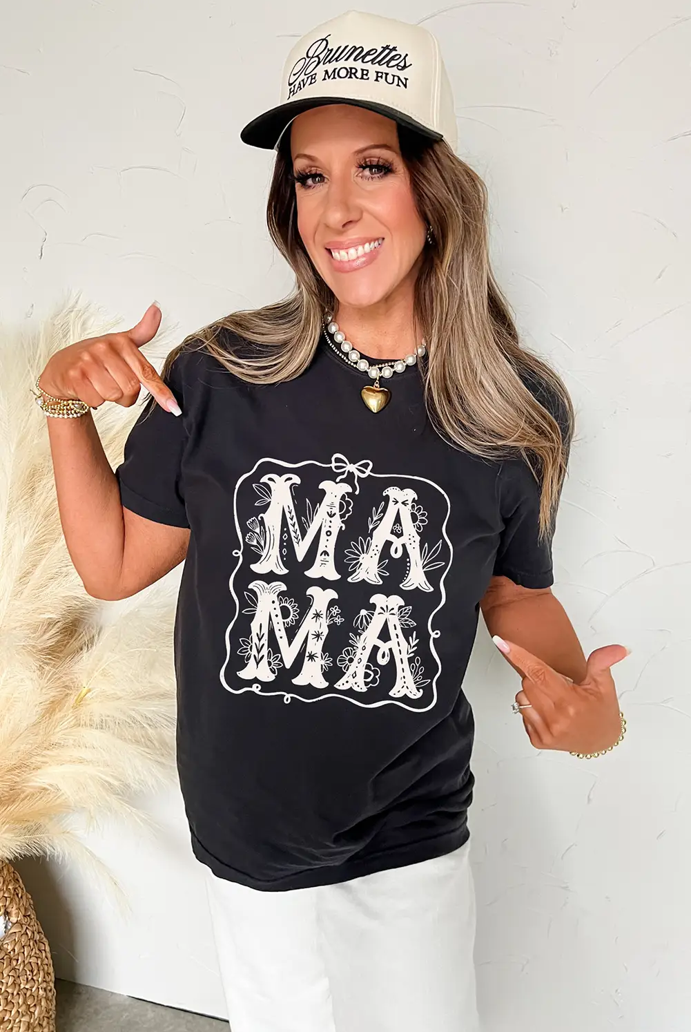 Grateful Threads Boutique Black MAMA Artistic Graphic Tee - T-Shirts Black MAMA Artistic Graphic Tee