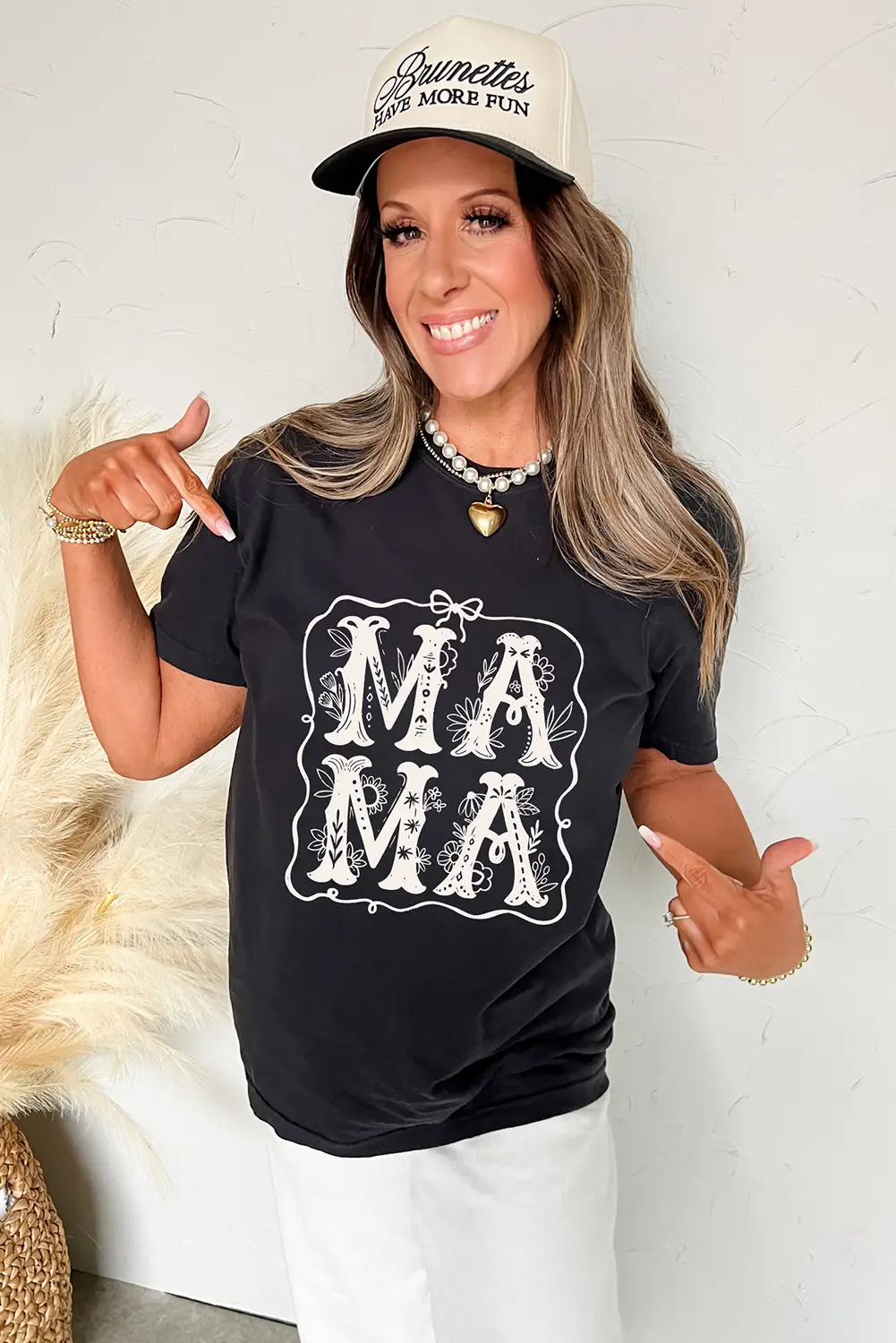 Grateful Threads Boutique Black MAMA Artistic Graphic Tee - T-Shirts Black MAMA Artistic Graphic Tee