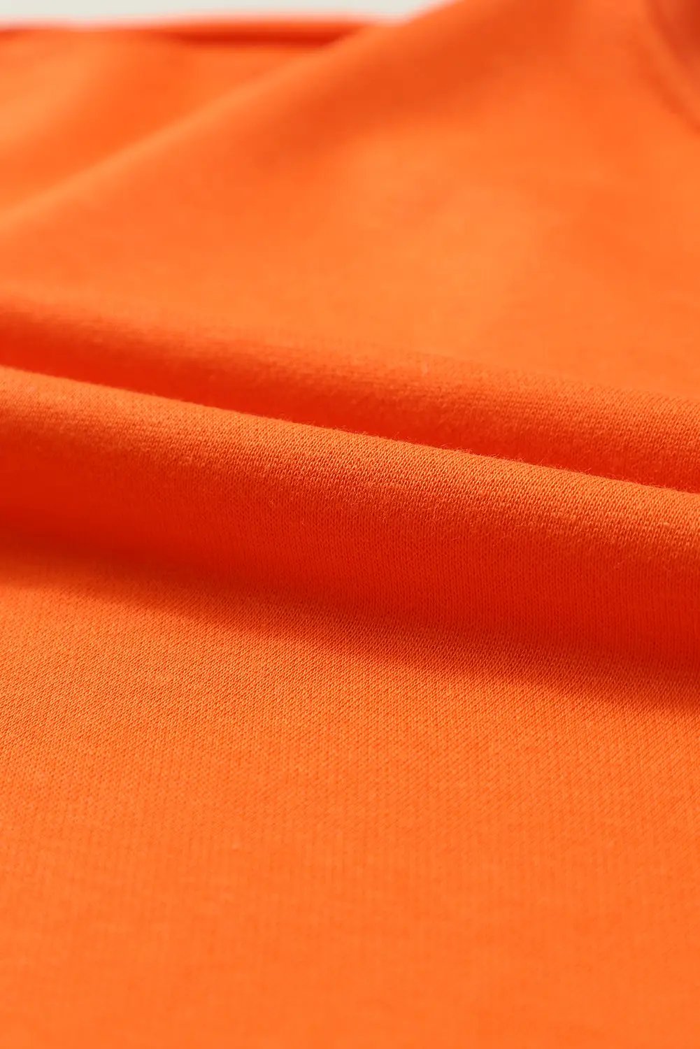 Grateful Threads Boutique Orange Game Day Lettering Rugby Football Notched Neck Sweatshirt - Sweatshirts Orange Game Day Lettering Rugby Football Notched Neck Sweatshirt