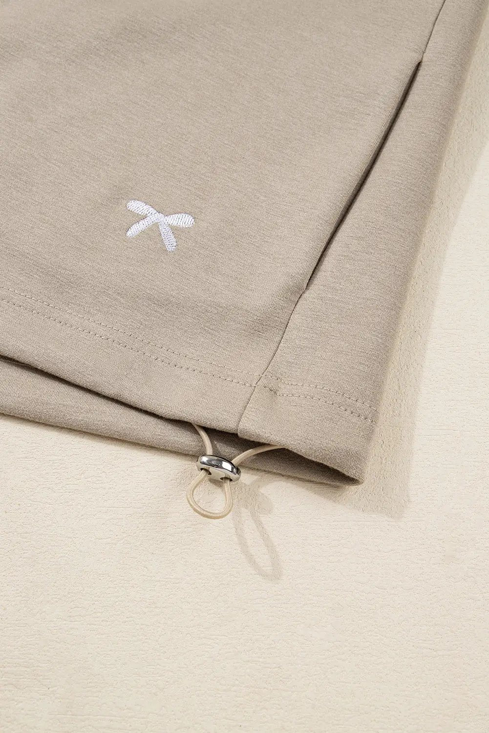 Grateful Threads Boutique Sweet Little Bow Zip-Up Hoodie - Hoodies Goat Contrast Bow Embroidered Zip Up Jacket Hoodie