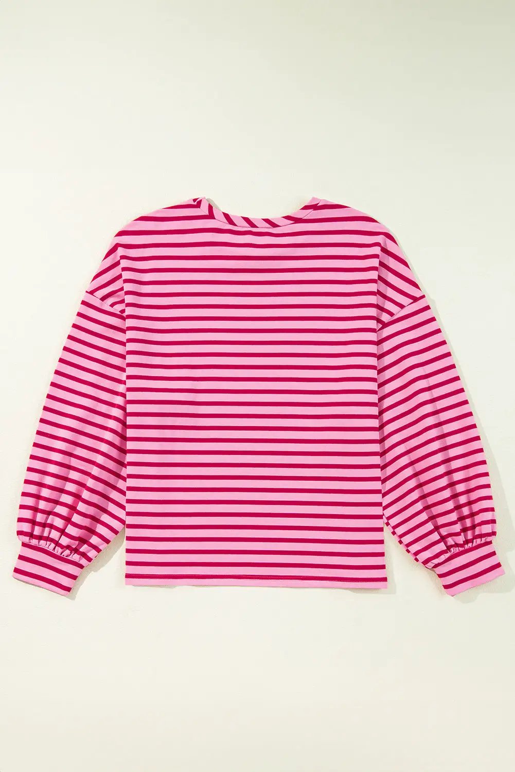 Grateful Threads Boutique Pink Lemonade Ballon Sleeve Pullover - Sweatshirts