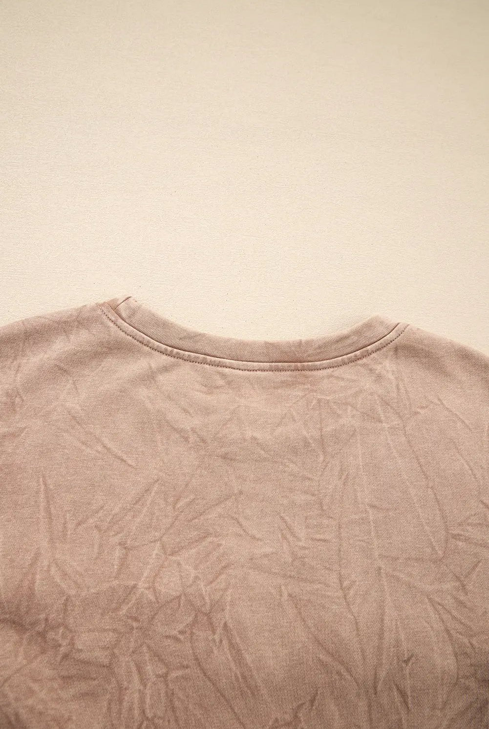 Grateful Threads Boutique “Saved By Grace” Letter Embroidery Mineral Wash Loose Sweatshirt - Sweatshirts DUNE saved by grace Letter Embroidery Mineral Wash Loose Sweatshirt