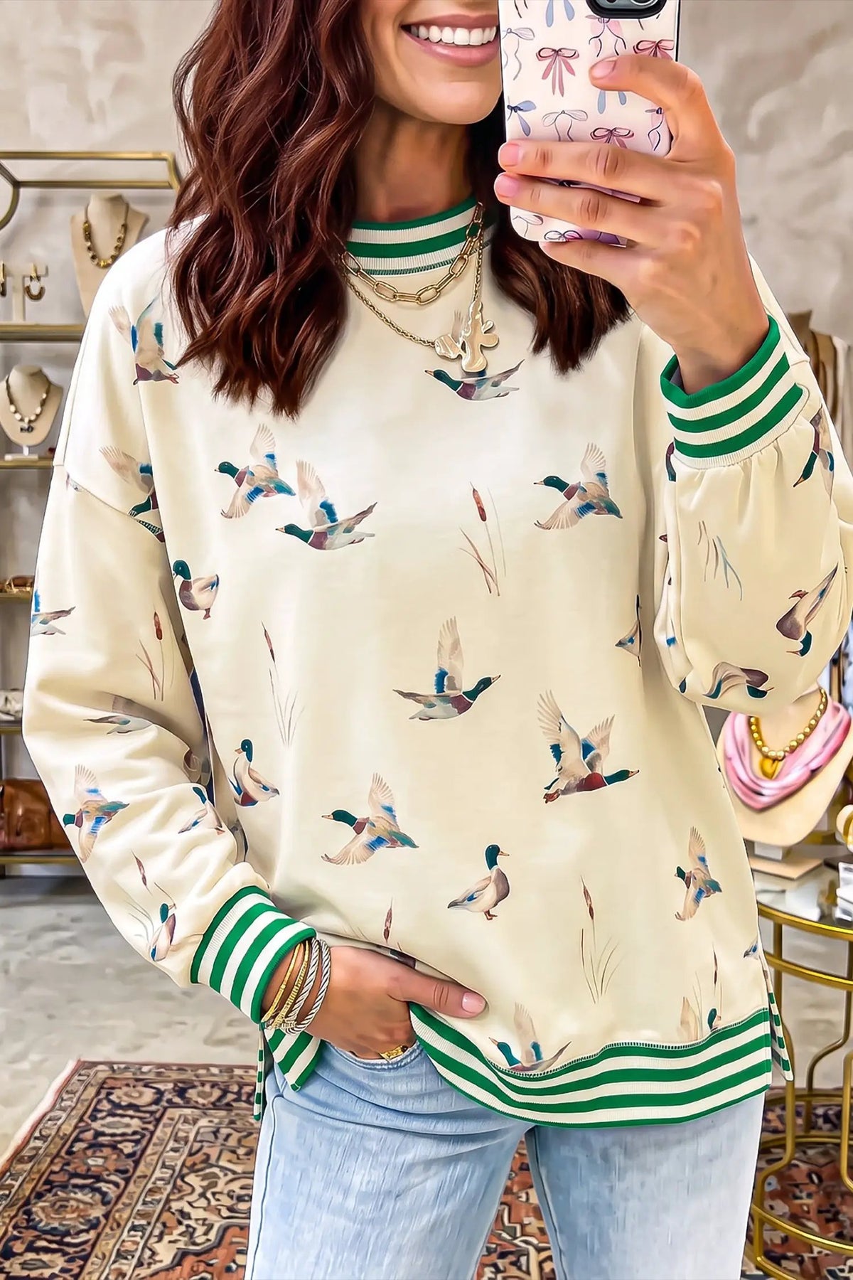 The Sydney Sweatshirt - Beige — main photo