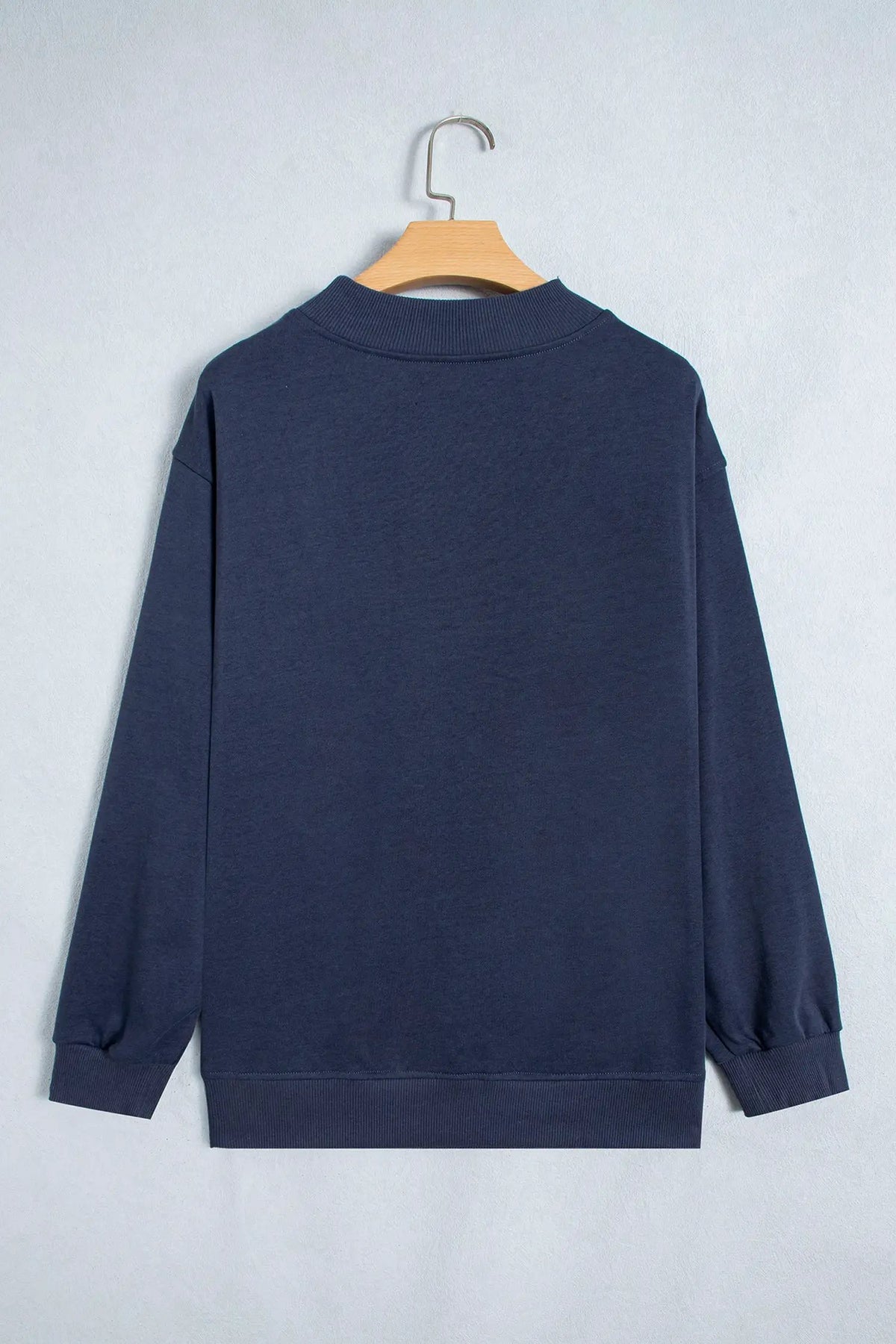 The Hallie Sweatshirt - Dirty blue — view 3