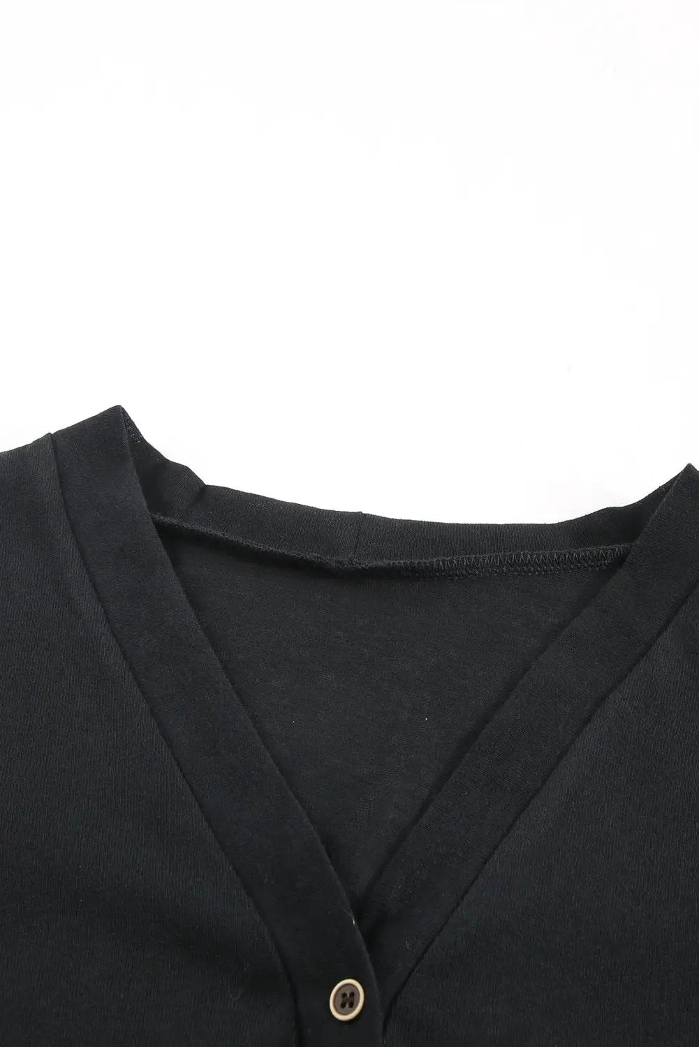 Grateful Threads Boutique Charcoal Black Longline Cardigan – Airy, Button-Up & Effortless Layering - Cardigans black longline button up cardigan
