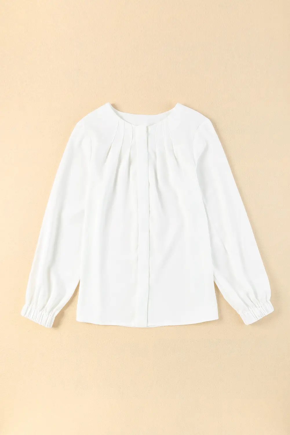 Grateful Threads Boutique Crew Neck Cuff Shirt - Shirts Top