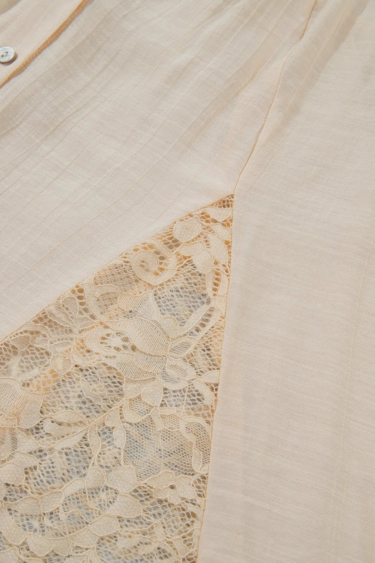The Faye Blouse - Oatmeal — view 6