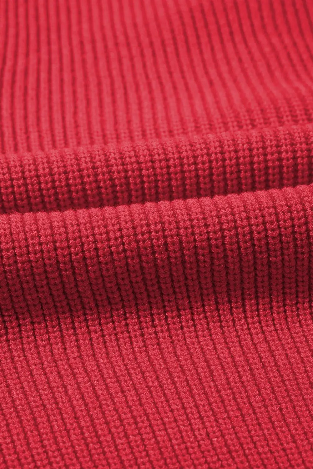 Grateful Threads Boutique Fiery Red Knit Bow Cardigan - Sweaters