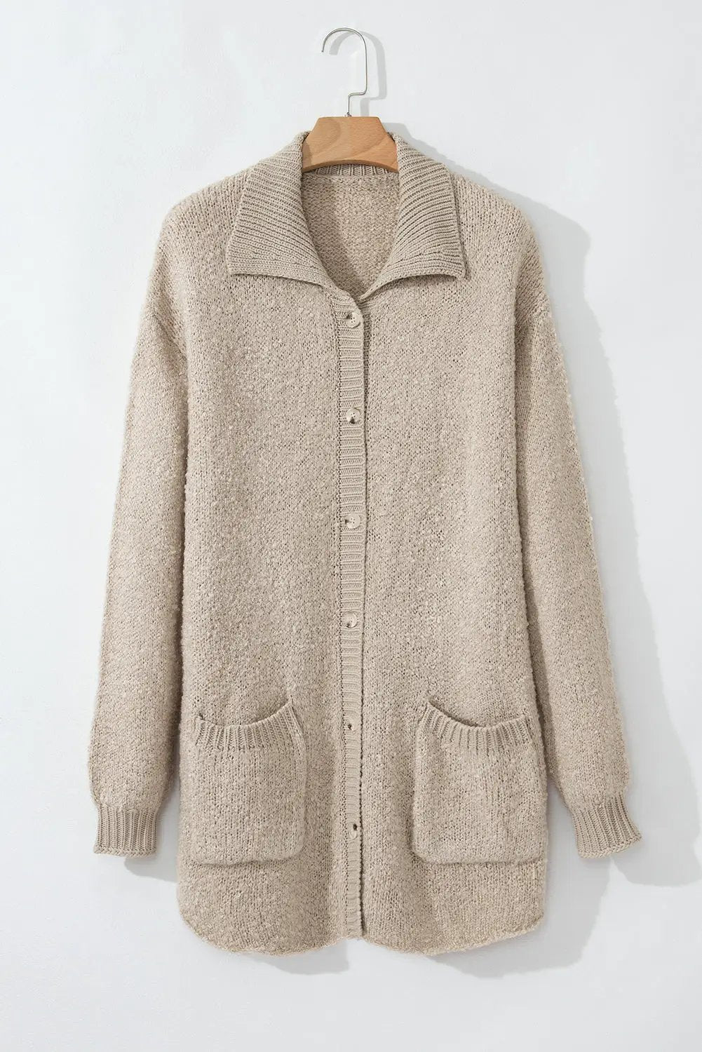 Grateful Threads Boutique Jet Stream Collared Button Up Cardigan with Pocket - Cardigans Jet Stream collared Button Up Cardigan w/ Pocket