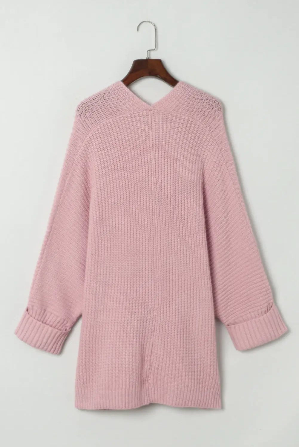Grateful Threads Boutique Oversized Fold Over Sleeve Cardigan - Cardigans