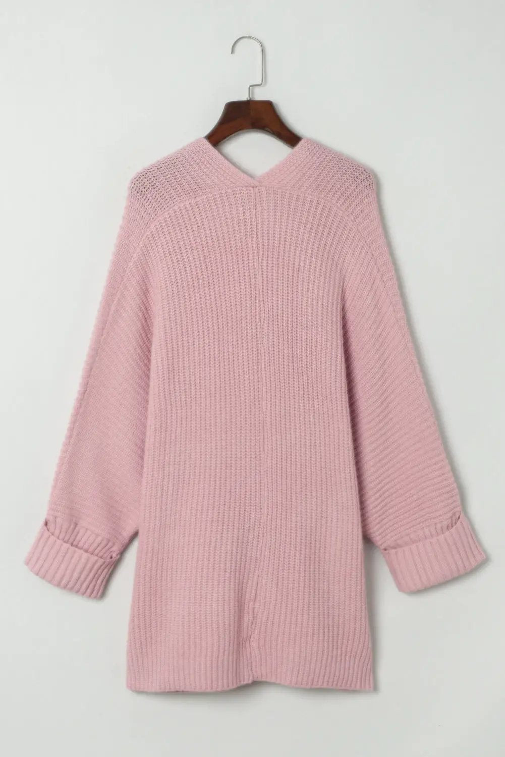 Grateful Threads Boutique Oversized Fold Over Sleeve Cardigan - Cardigans