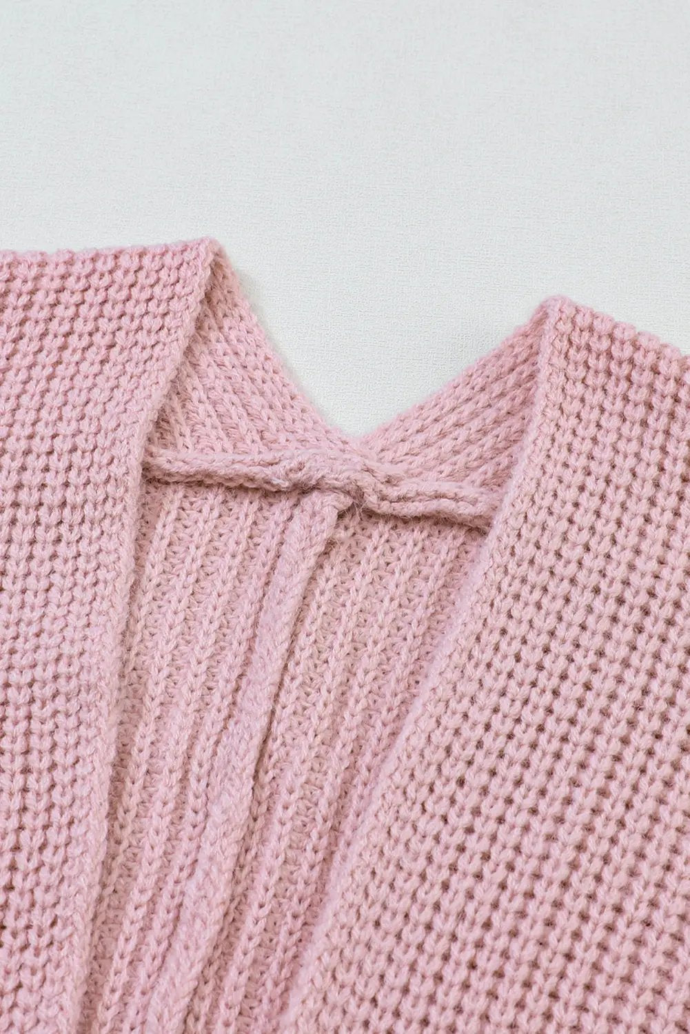 Grateful Threads Boutique Oversized Fold Over Sleeve Cardigan - Cardigans